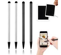 HABNI Pack de 4 Stylets Universels Capacitifs pour écran Tactile, Stylets pour Toutes les Tablettes, écran Tactile, pour iPhone iPad Samsung Galaxy Surface Huawei Lenovo etc