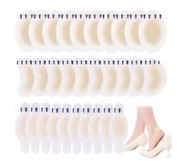 HABNI Soins Des Pieds 30 Pièces, 3 Tailles De Pansements Ampoules Hydrocolloïdes, Bandages En Gel Invisibles, Prévention Et Soin Des Ampoules, Formes : 6.9X2.8Cm, 5.5X3.7Cm, 6.2X4.2Cm.