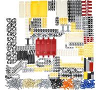 Habow 820pcs Technic-Parts Axle-Pin-Connector Compatible with Major Brands Technic Parts, Beam Frame Liftarm Bush Panel Plate Shock-Absorber Chain Link Etc. MOC Replacement Pieces and Parts.