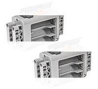 Habow Technic Power-Functions AA Battery Box 8881 (2 Piece) Compatible with Major Building Block Brands Motor MOC Technic-Parts