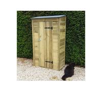 Abri de jardin mural traité autoclave grandes dimensions avec plancher