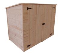 habrita abri mural 2,37 m² bois massif ed 2012.01