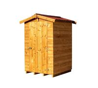 Abri de jardin Habrita bois l.145 x P.145 x H.210 cm surface totale 1,96m²