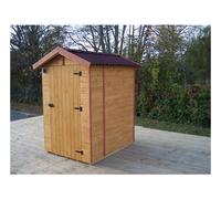Toilettes seches, wc de jardin en bois 1,20x1,20m plancher
