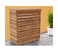 Habrita Cache-climatiseur en bois d’épicéa traité - 132 x 58 x 147 cm - CC 1306 XL VF