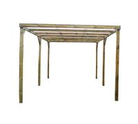 Habrita Carport Autoclavé 14.99 M2 Bois CAR 3051A2