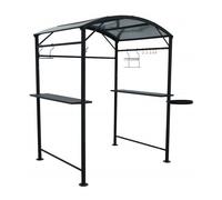 Habrita Carport Abri pour Barbecue Acier Galvanisé et Epoxy 1,5 x 1,8 m - CAR 1713 AC