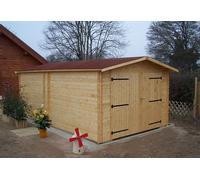 garage en bois Dorna 3.70x5.67m