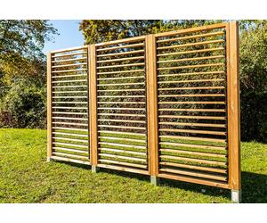 Habrita Panneau Brise-Vue en Bois Traité THT 1 x 2 m (la pièce) - TVT 1020