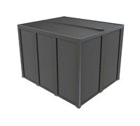 Habrita Pergola bioclimatique 10,8 m² - brise-soleil orientable 2 côtés - PER 36V30V BI