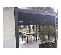 Habrita - Pergola Bioclimatique 10.80m² Gris Anthracite - Per36m30rbi Gris