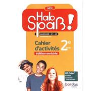 Hab'spaß ! Neu - Allemand 2ème année - 2022 - Cahier - élève - Élisabeth Lansel - Bordas - broché - Scolaire / Universitaire