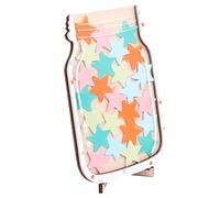 HABURN Bocal De Récompense De Salle De Classe, Bocaux De Récompense Étoiles Et Dinosaures pour Enf-Ants, Bocaux De Récompense Étoiles, Pot De Comportement Positif Vraiment Bon, 25 Pièces 35 Pièces