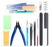 Habwea 10 PCS Outils de modélisme,Gundam Modeleur Basic Outils Craft Set,Bandai Hobby pour Voiture modÈle Assembler Kit