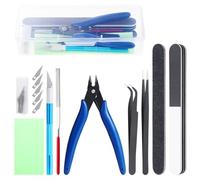 Habwea 9 PCS Outils de modélisme,Gundam Modeleur Basic Outils Craft Set,Bandai Hobby pour Voiture modÈle Assembler Kit