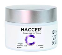 Haccer Collagen Skin Care Crème 50 ml - Collagène, acide hyaluronique et vitamine E - Crème hydratante, nourrissante, revitalisante pour la peau