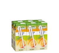 Hacendado Boisson à l'Ananas Sans Sucres Ajoutés, Lot de 6 Briques de 200ml.