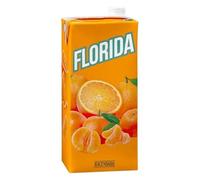 Hacendado Boisson Florida Ananas Sans Sucres Ajoutés, Pack de 6 Briques de 2L, Boisson Rafraîchissante, Conservation à Température Ambiante