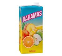 Hacendado Boisson Tropicale Sans Sucres Ajoutés, Pack de 6 Briques Tetra Pak de 1L, Mélange de Fruits Exotiques, Conservation 4 Jours, Enrichie en Vitamines