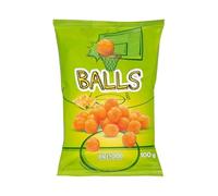 Hacendado Boules de Fromage, Chips Triangulaires, Sans Gluten, 100g, 8 Sachets