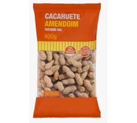 Hacendado Cacahuètes Grillées et Salées, Sans Conservateurs, 400g PACK 6, Format Noix Décortiquées, Conservation à Température Ambiante