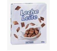 Hacendado Céréales au Chocolat Fourrées au Lait, Mélange de Riz, Blé et Avoine, 500g PACK 3