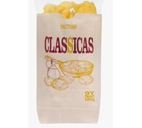 Hacendado Chips Classiques Croustillantes de Maïs,150g PACK 6, Sans Gluten, Format Familial