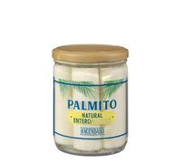 Hacendado Cœurs de Palmier Entiers au Naturel, Bocal 410g, Lot de 3, Légumes Marinés