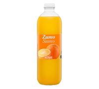 Hacendado Jus d'Orange Sans Sucres Ajoutés, Pack de 6 Bouteilles de 1L, Tetra Pak, Conservation 4 Jours au Frais, 18 Kcal/100ml