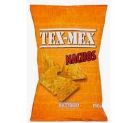 Hacendado Nachos Tex-Mex Saveur Fromage, Chips de Maïs Croustillantes, 150g PACK 6