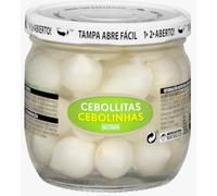 Hacendado Petits Oignons Aigres-Doux en Bocal, Catégorie Extra, 350g PACK6, Conservation Facile avec Couvercle à Ouverture Facile