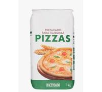 Hacendado Préparation pour Pizzas, Poudre Végétarienne Sans Gluten, 1 kg, - 2 paquets