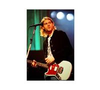 HACERR Poster vintage sur toile Kurt Cobain, légende de la musique, Nirvana, Young, décoration murale pour salon, chambre à coucher (30 x 45 cm)