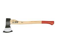 Ideal Hache à bois 1600 g manche frêne VPA/GS-testé noir n. DIN