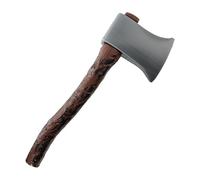 Hache accessoires de déguisements - 41 cm Woodsman parfait pour halloween et Livre Déguisement - Disponible en 3 styles : avec marron anse,Saignant anse argent - Plusieurs paquet tailles : OF1,2,Lot