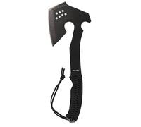 Hache acier inoxydable et paracorde avec étui noir