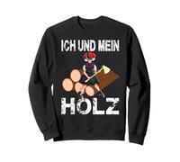 Hache Bois Forêt Noire Chapeau de Bûcheron Trachten Arbre Sweatshirt