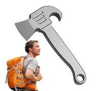 Hache de camping en titane, outil de hache de poche - Pendentif ouvre-bouteille de hachette de poche | Petite hachette de poche multifonctionnelle en de titane pour Noël