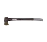 Hache de charpentier bois Greenmill, acier carbone forgé 72cm C55