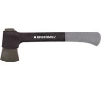 Hache de charpentier Greenmill, acier au carbone forgé C55, 570g, 36 cm, UP9426
