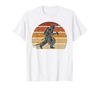 Hache de Pompier rétro Coucher de Soleil héros Pompier Graphique T-Shirt Graphique avec Valeur