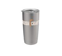 Hache de survie Bushcraft - Pour l'extérieur - Nature - Camping Gobelet isotherme en acier inoxydable double paroi