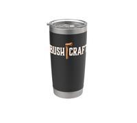 Hache de survie Bushcraft - Pour l'extérieur - Nature - Camping Gobelet isotherme en acier inoxydable double paroi