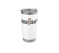 Hache de survie Bushcraft - Pour l'extérieur - Nature - Camping Gobelet isotherme en acier inoxydable double paroi