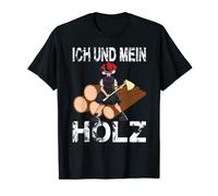Hache en bois forêt noire - Chapeau de bûcheron - Tracht Arbre T-Shirt