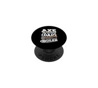 Hache jetant Papa comme Un Papa Ordinaire mais Plus Cool PopSockets PopGrip Adhésif