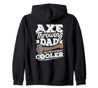 Hache jetant Papa comme Un Papa Ordinaire mais Plus Cool Sweat à Capuche