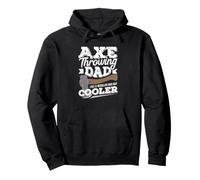 Hache jetant Papa comme Un Papa Ordinaire mais Plus Cool Sweat à Capuche
