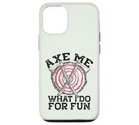 Hache Moi CE Que Je Fais pour M'AMUSER Throwing Axes Meme Coque pour iPhone 12/12 Pro