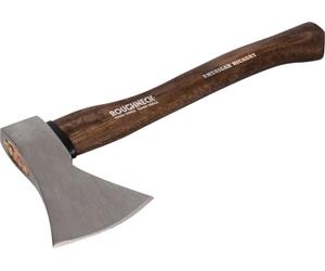 Hache Traditionnelle Roughneck ROU65672 avec Manche en Hickory, forgée et traitée thermiquement, avec étui de Protection en Toile - 1 kg (2¼ LB)